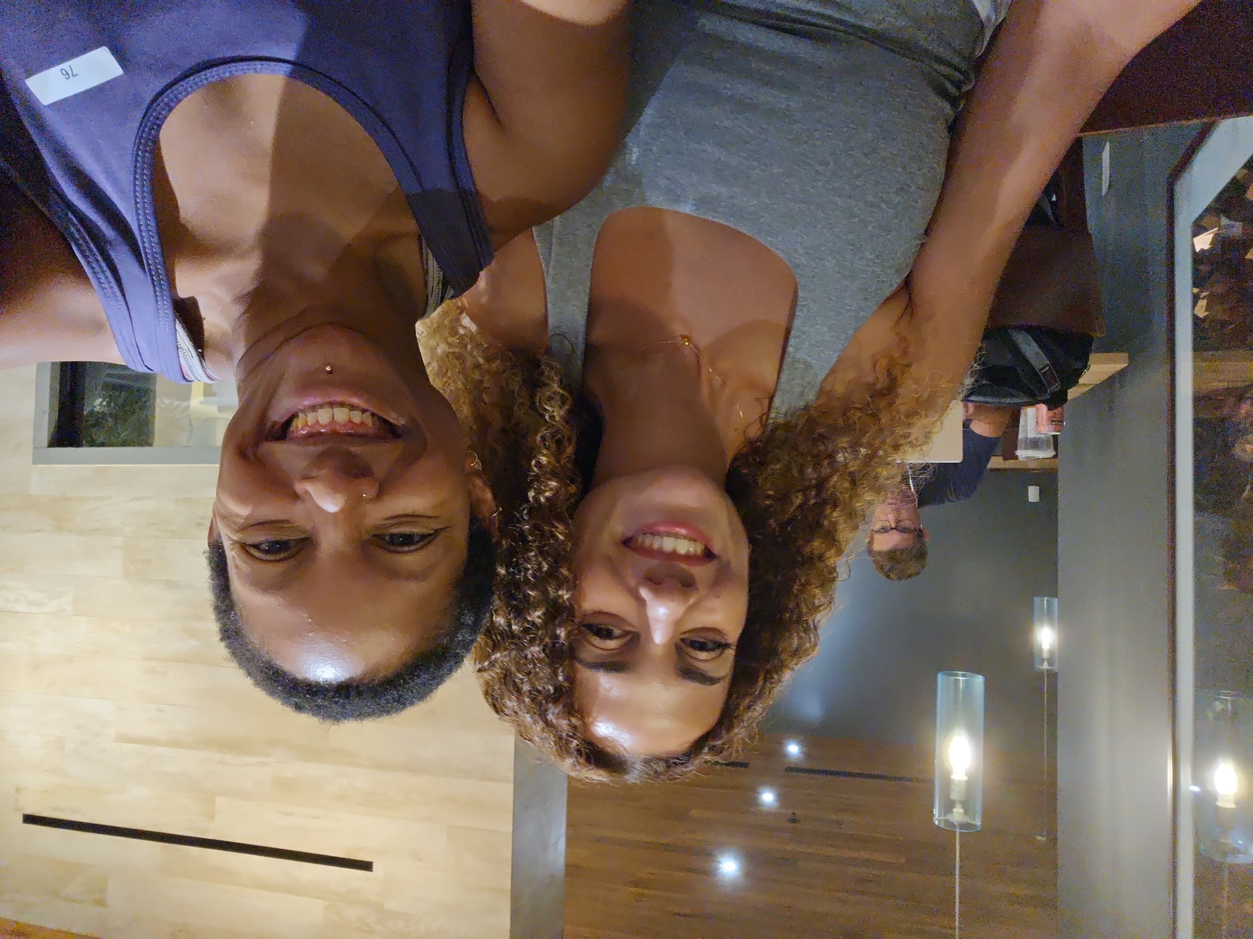 LVCA student and tutor, Gizem and Erin